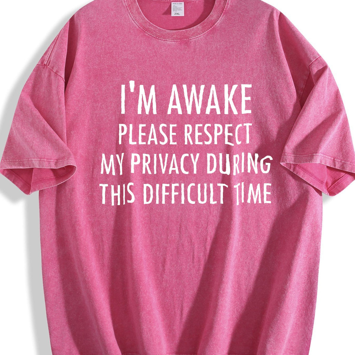 I'm Awake Vintage Washed T-Shirt product image 7