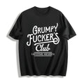 Funny Grumpy F Ckers Club Sarcastic Novelty For Cool Cotton product image 1