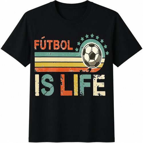 1-piece-- With Soccer Letter Cotton T-Shirt product image 1