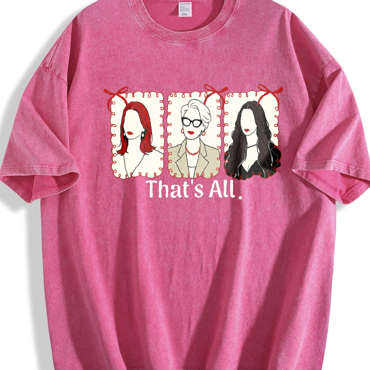 That's All Fashion Portraits Vintage Washed T-Shirt product image 7
