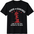 Land Of The Free Because Of Brave Cotton T-Shirt product image 1