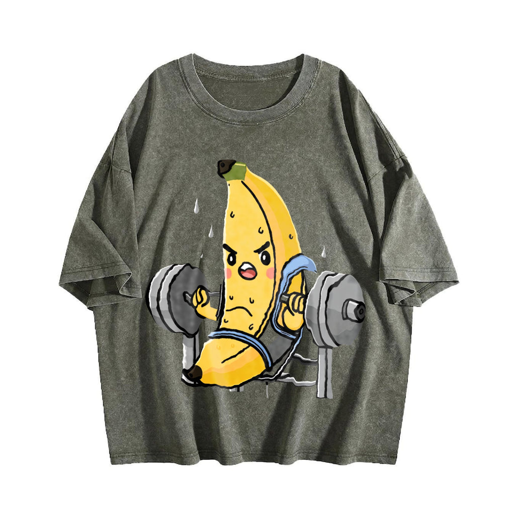 Gym Motivation Vintage Washed T-Shirt product image 4