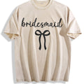 Bride Bridesmaid Vintage Washed T-Shirt product image 1