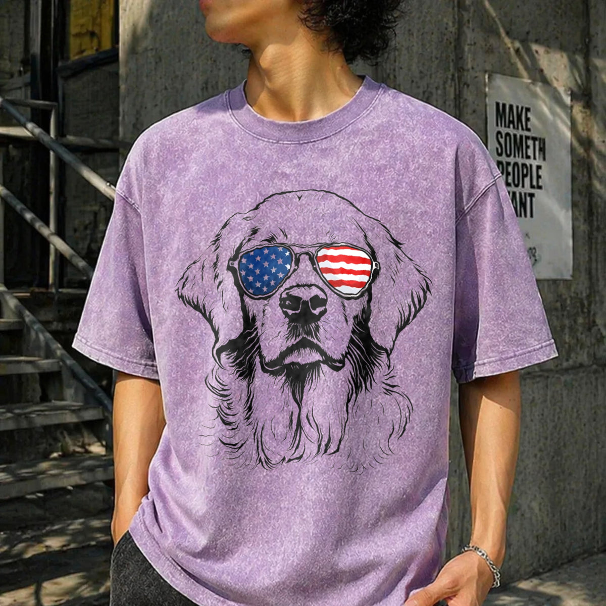 Puppy Love Dog Showcasing 50 Breeds In 4th Of July Vintage product image 13