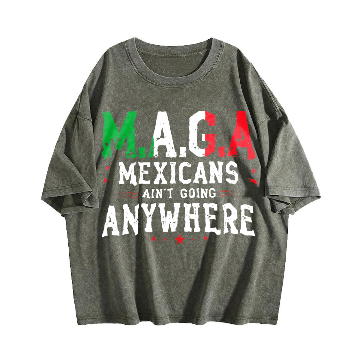 Mexicans Ain't Going Anywhere - Maga Immigration Vintage product image 4