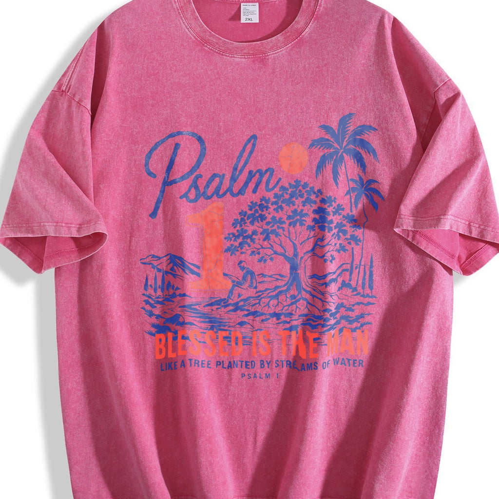 Psalm 1 Blessed Is The Man Christian Faith Tree Nature product image 7