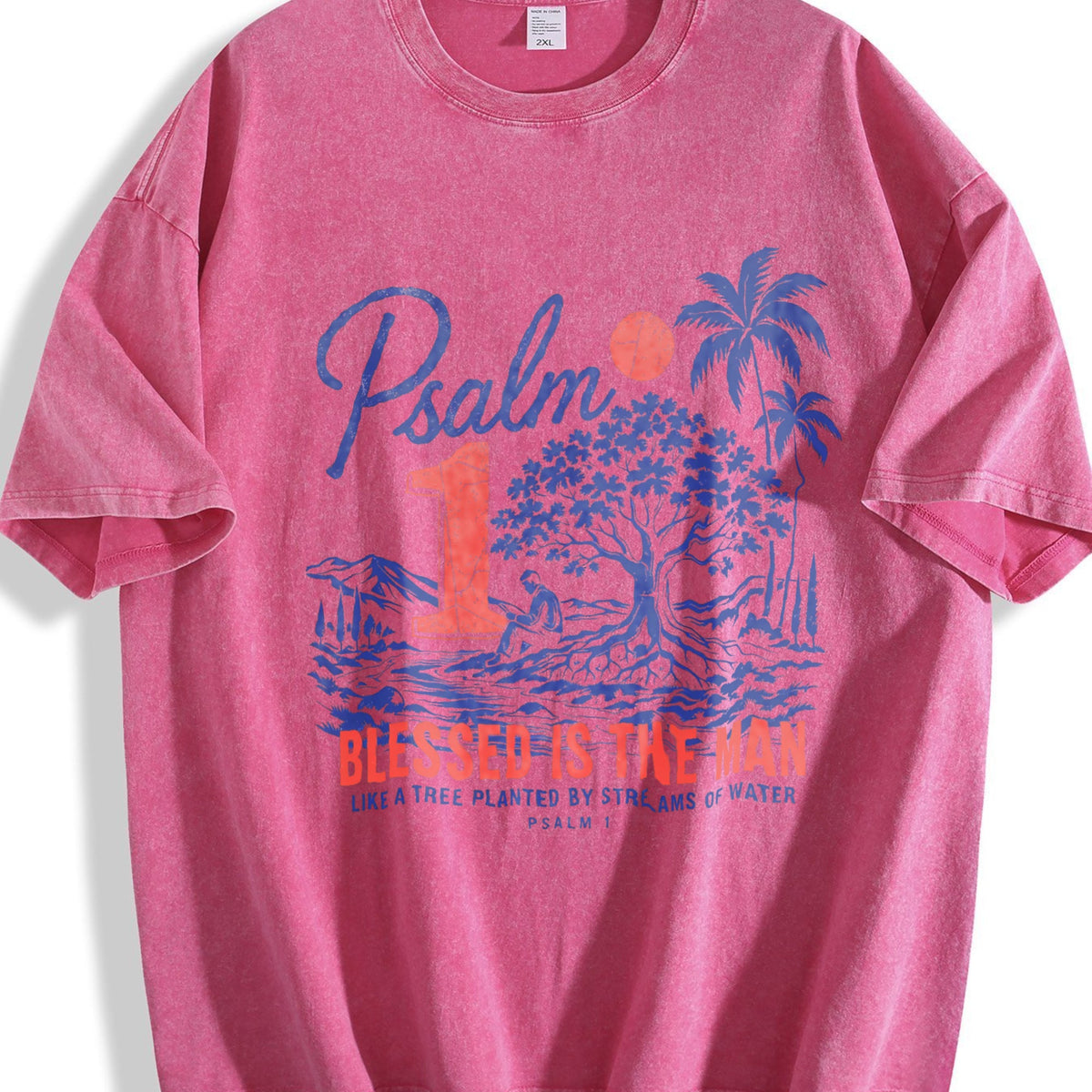 Psalm 1 Blessed Is The Man Christian Faith Tree Nature product image 7
