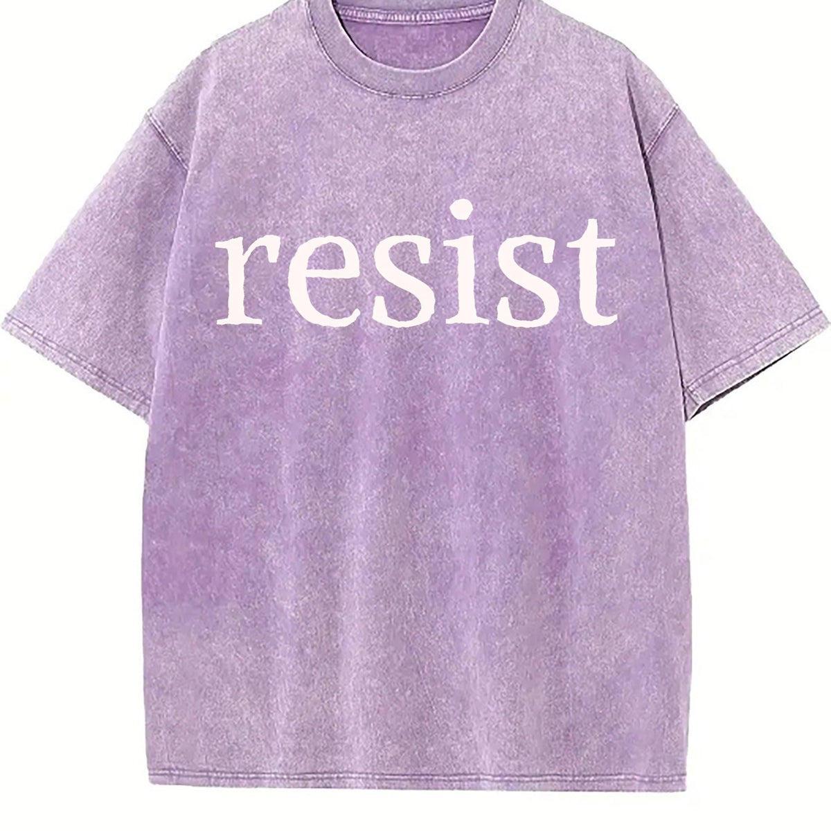 Resist Minimal Lettering Vintage Washed T-Shirt product image 6