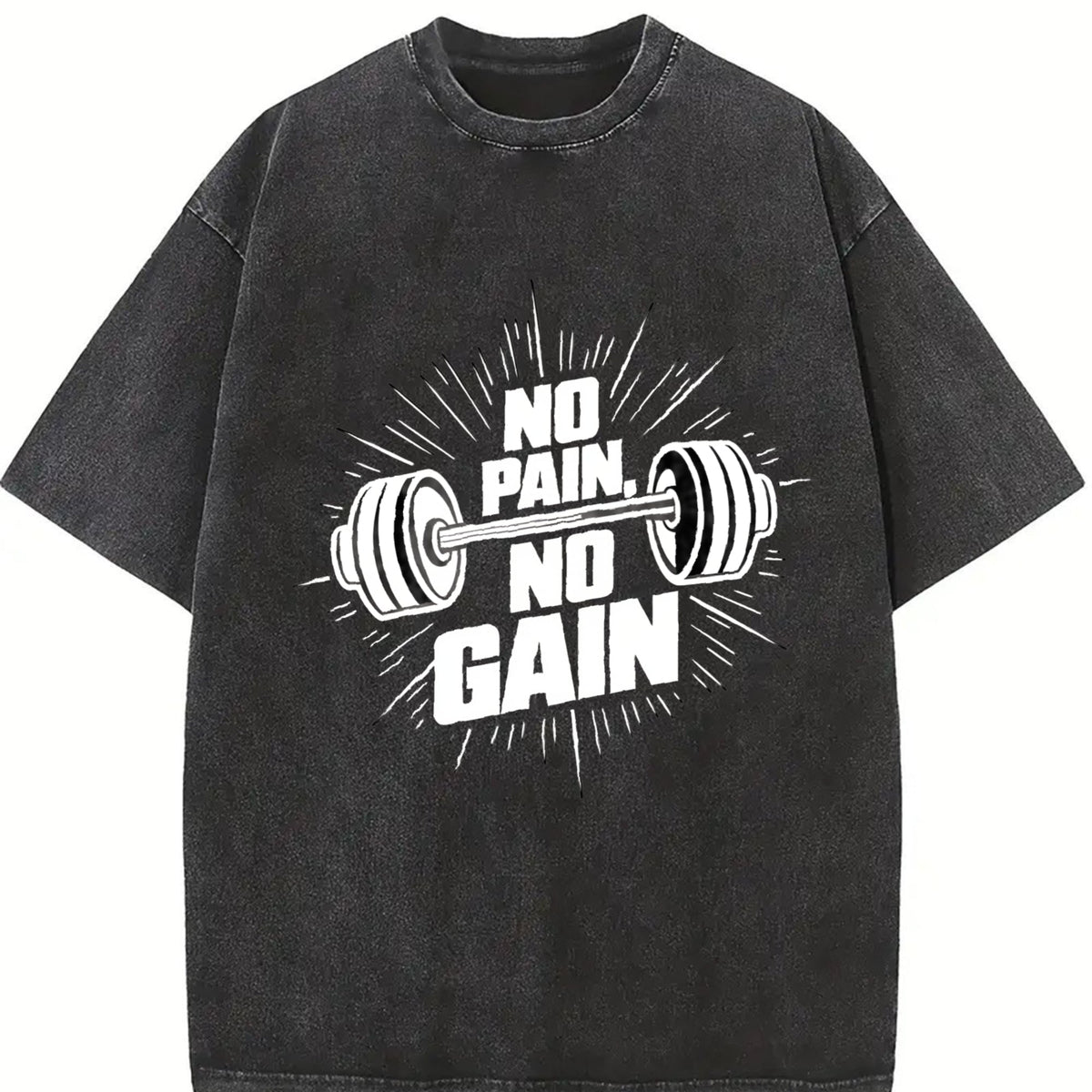 No Pain Vintage Washed T-Shirt product image 2
