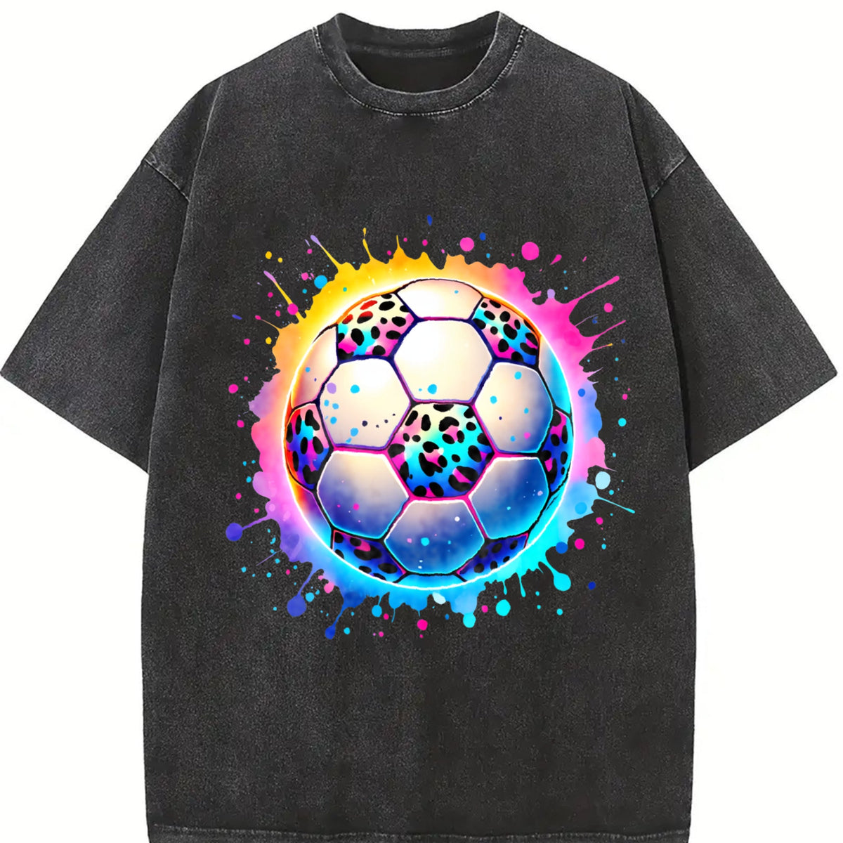 Global Soccer Fan Vintage Washed T-Shirt product image 2