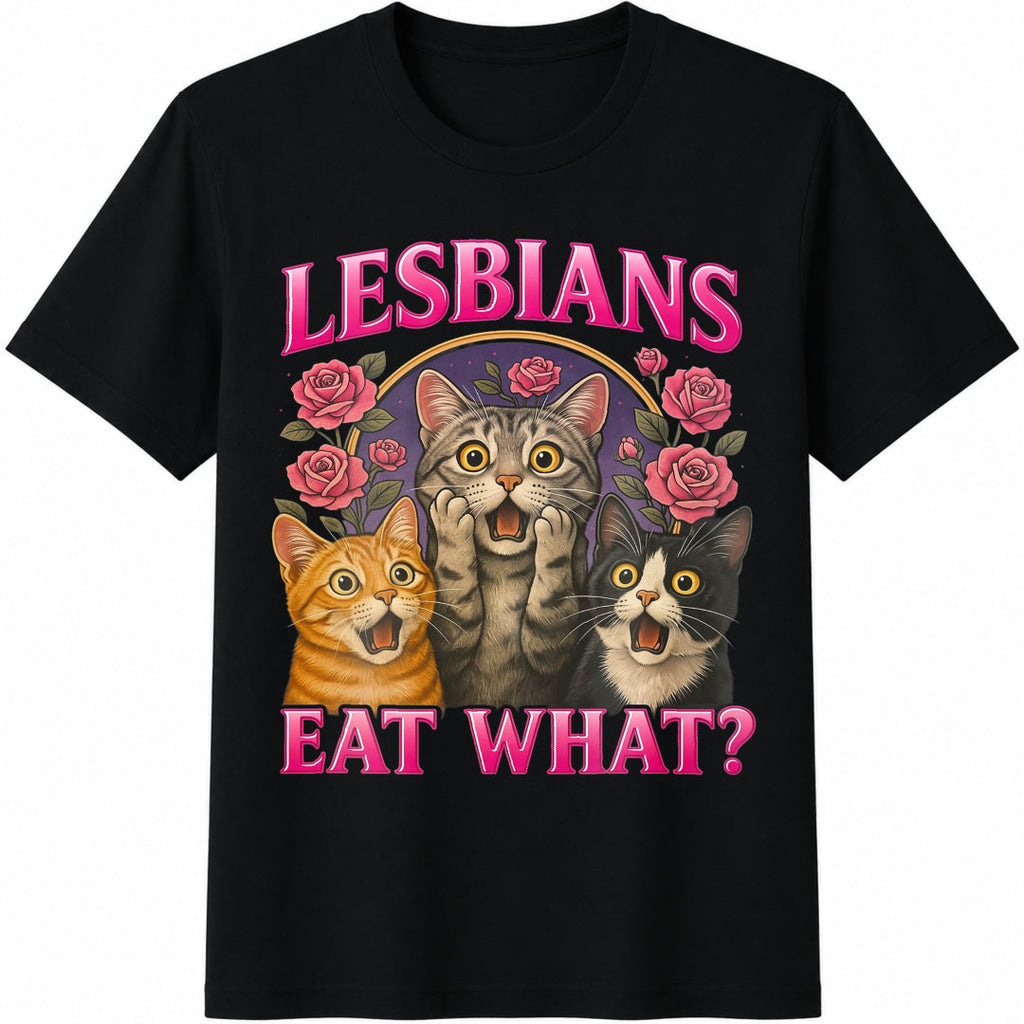 Lesbians Eat What Cotton T-Shirt product image 1