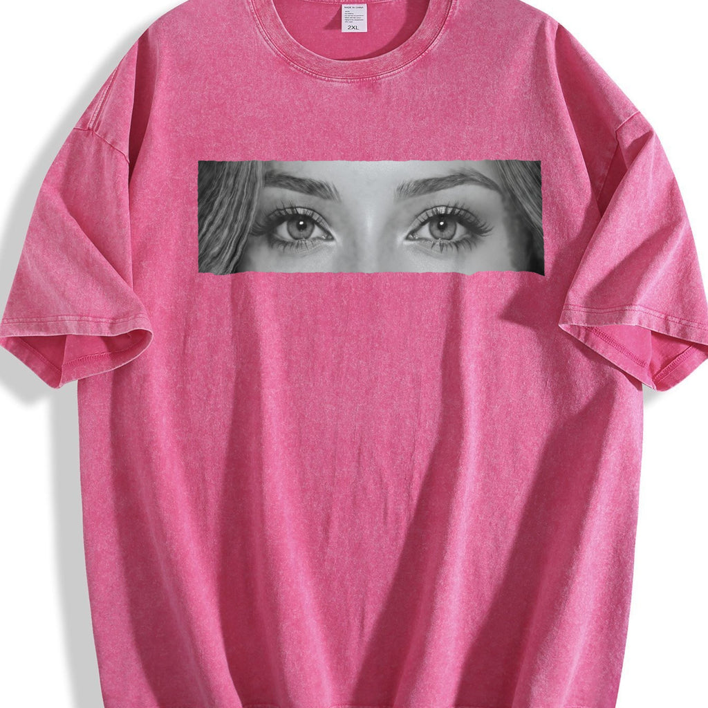 Photo Human Eyes Vintage Washed T-Shirt product image 7