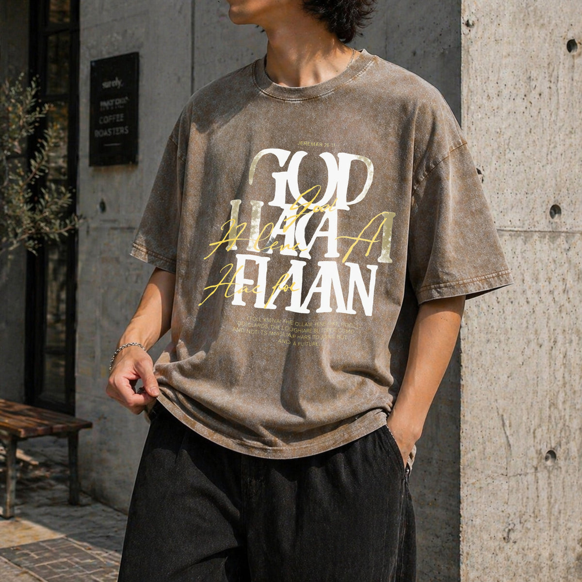 Christian - God Has A Plan Jeremiah 29:11 Vintage Washed product image 10