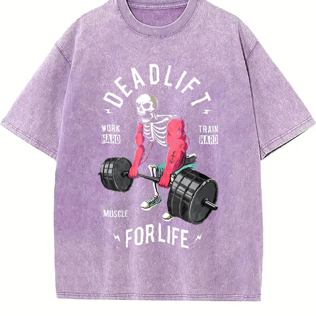 Gym Motivation Vintage Washed T-Shirt product image 6