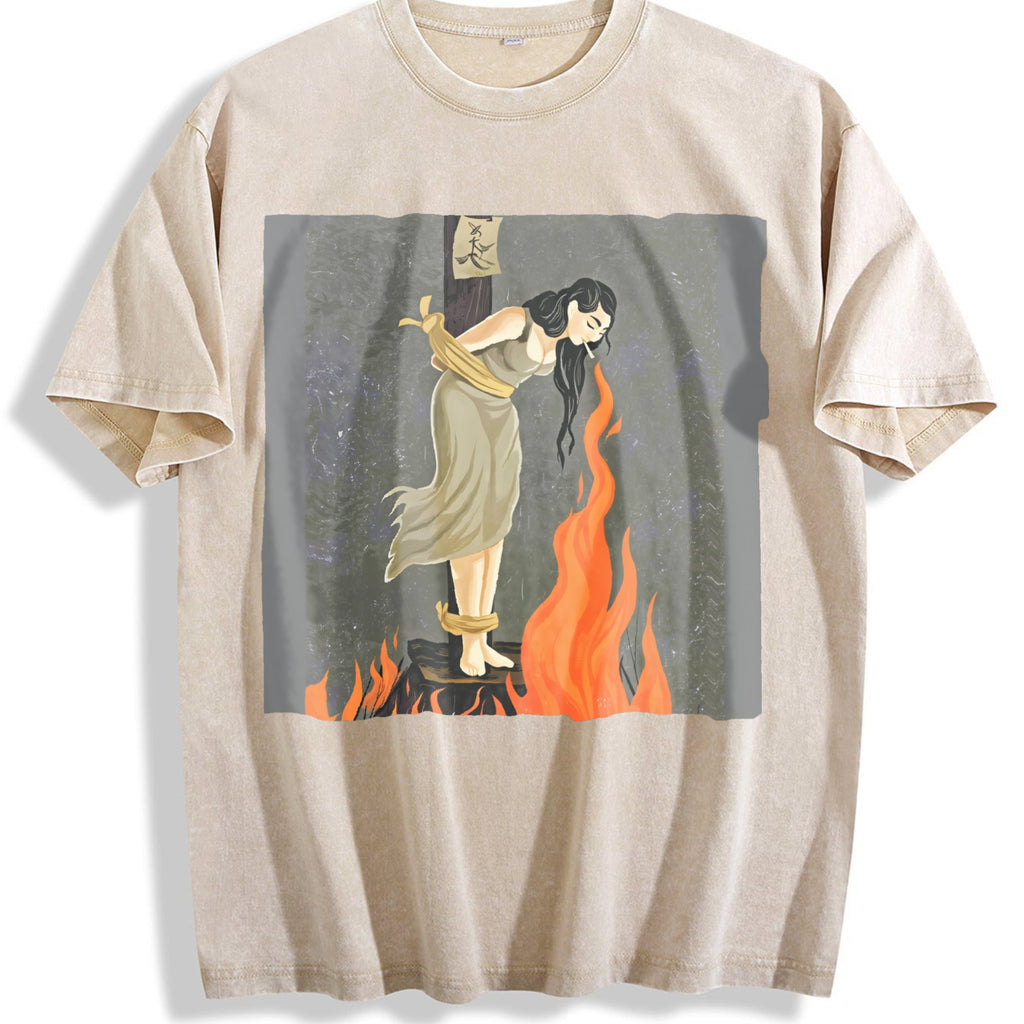 Keep Calm Dark Vintage Washed T-Shirt product image 1