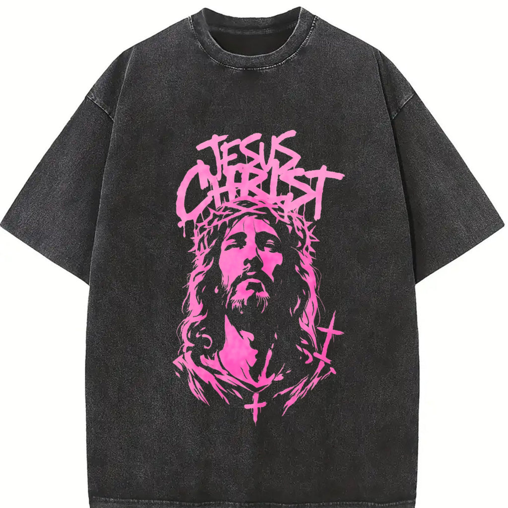 Jesus Christ Bold Christian Faith Crown Of Thorns Vintage product image 2