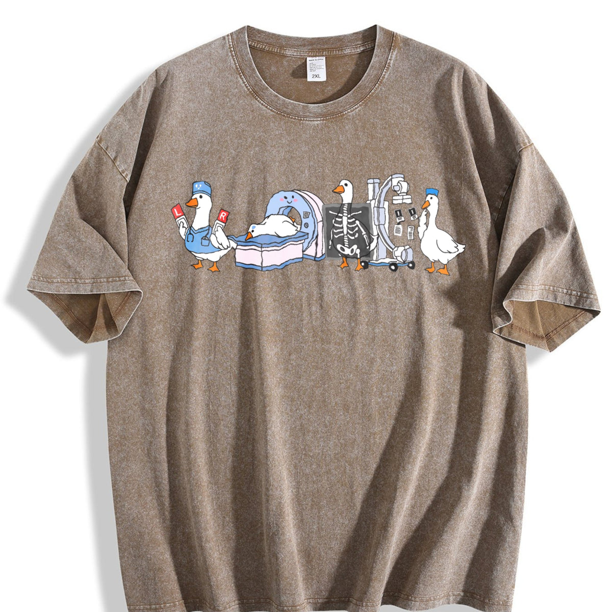 Radiologic Technologist Goose Vintage Washed T-Shirt product image 3