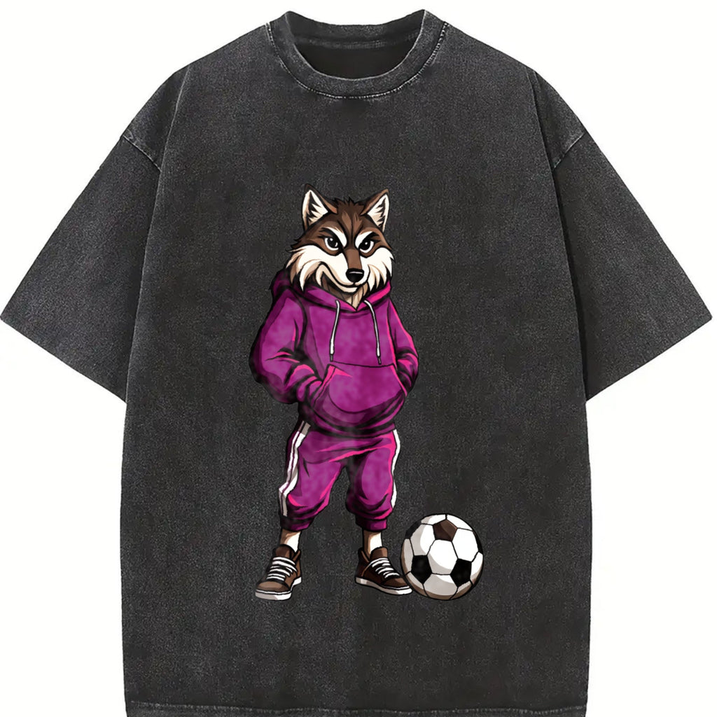 Global Soccer Fan Vintage Washed T-Shirt product image 2