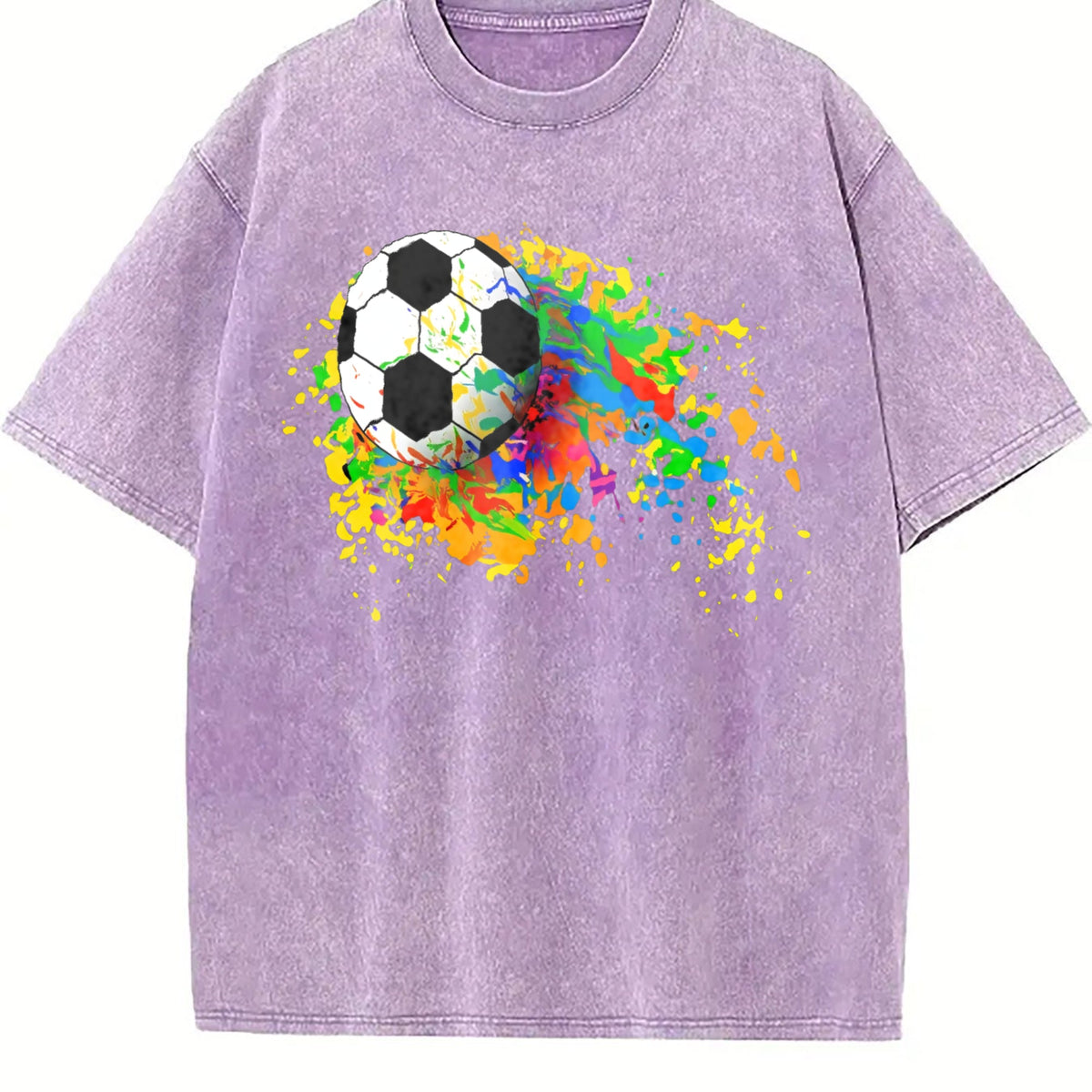 Global Soccer Fan Vintage Washed T-Shirt product image 6