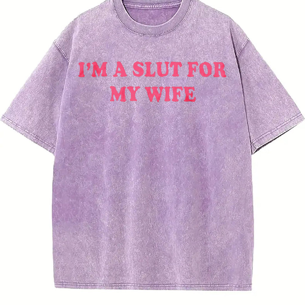 I'm A Slut For My Wife Redesigned As A Funny Vintage Washed product image 6