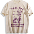 Funny Goat 90s Vintage Washed T-Shirt product image 1