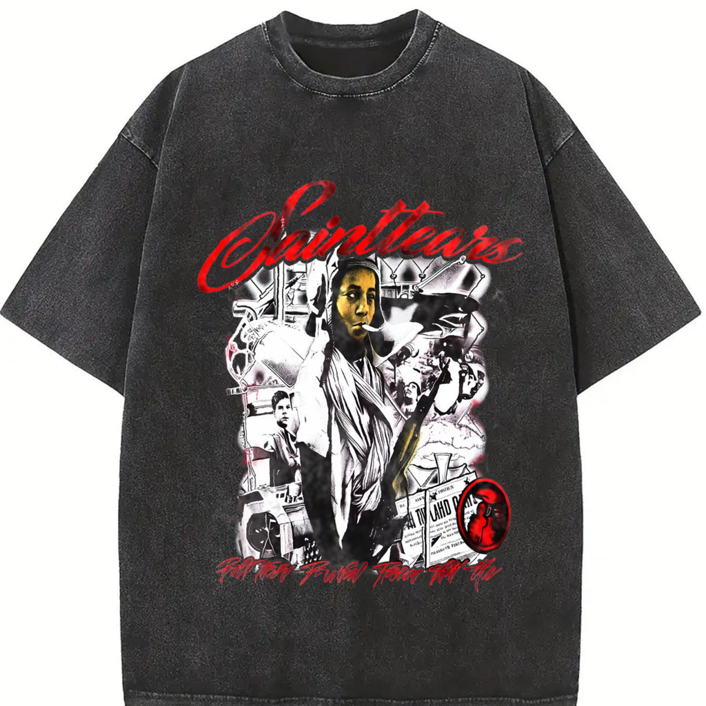 Sainttears The World Is Yours Vintage Washed T-Shirt product image 2
