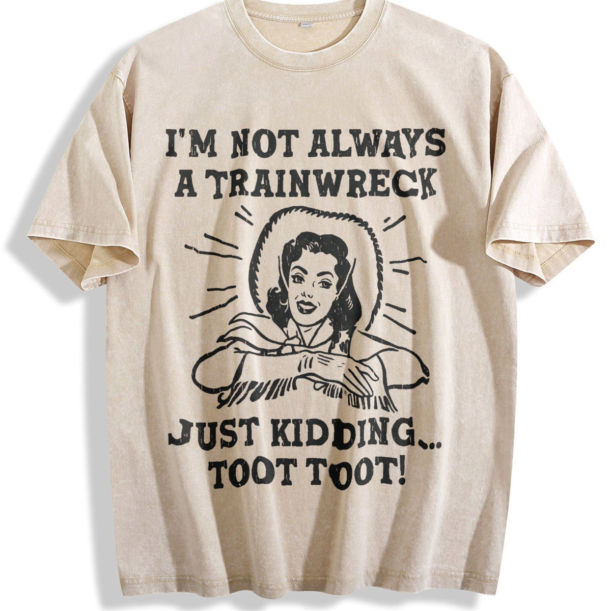 Funny Im Not Always A Trainwreck Just Kidding Sarcastic product image 1