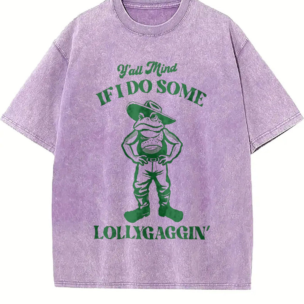 Y'all Mind If I Do Some Lollygaggin' Farmer Frog 90s product image 6
