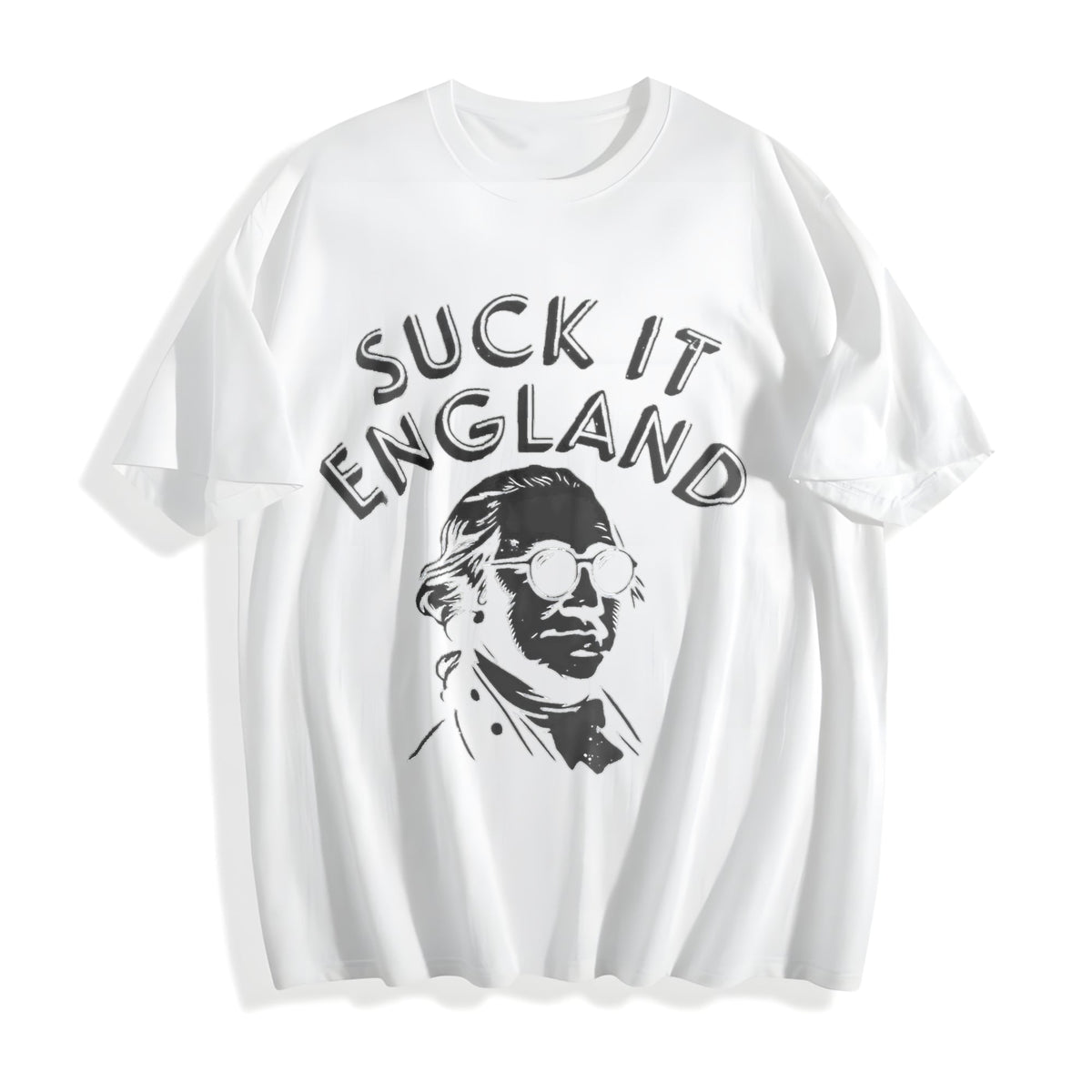Suck It England - - Funny 4th Of July Cotton T-Shirt product image 2