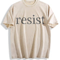 Resist Minimal Lettering Vintage Washed T-Shirt product image 1