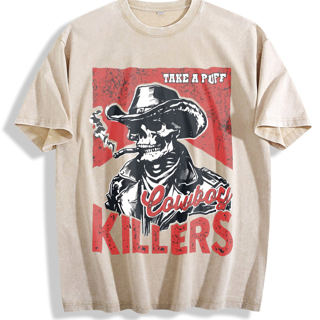 Popular Cowboy Killers 90s Vintage Washed T-Shirt product image 1