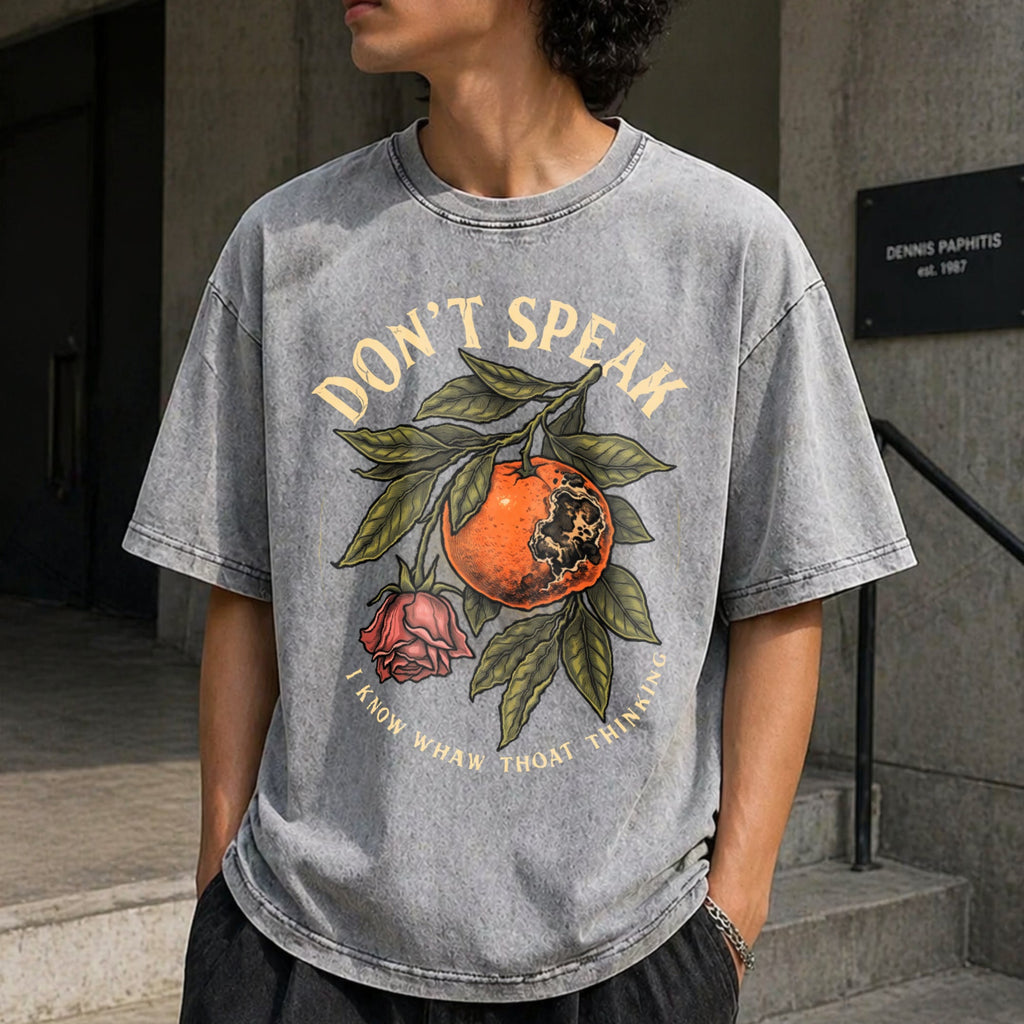 Don't Speak Vintage Washed T-Shirt product image 5