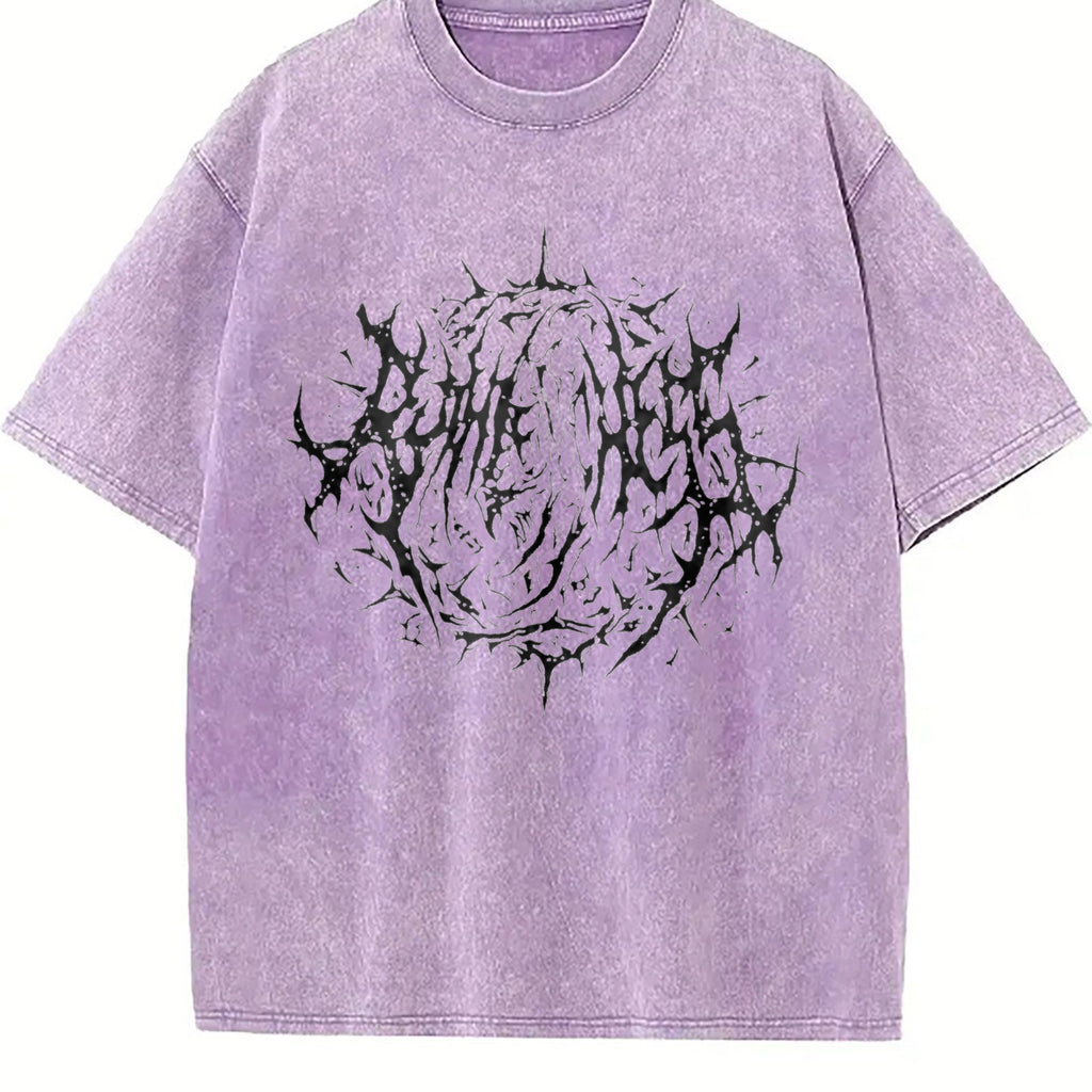 Death Metal Skull Y2K Boxy Aesthetic Summer Vibes Vintage product image 6