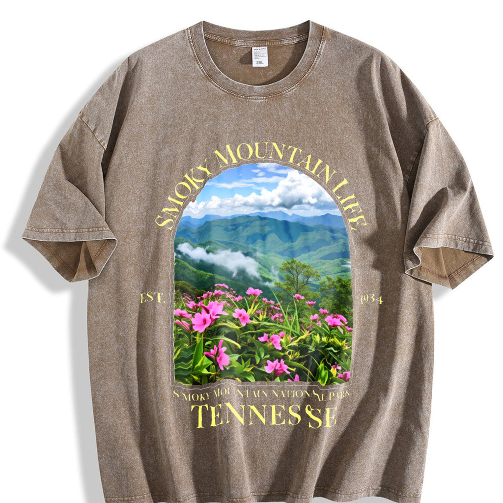 Smoky Mountain Life Vintage Washed T-Shirt product image 3