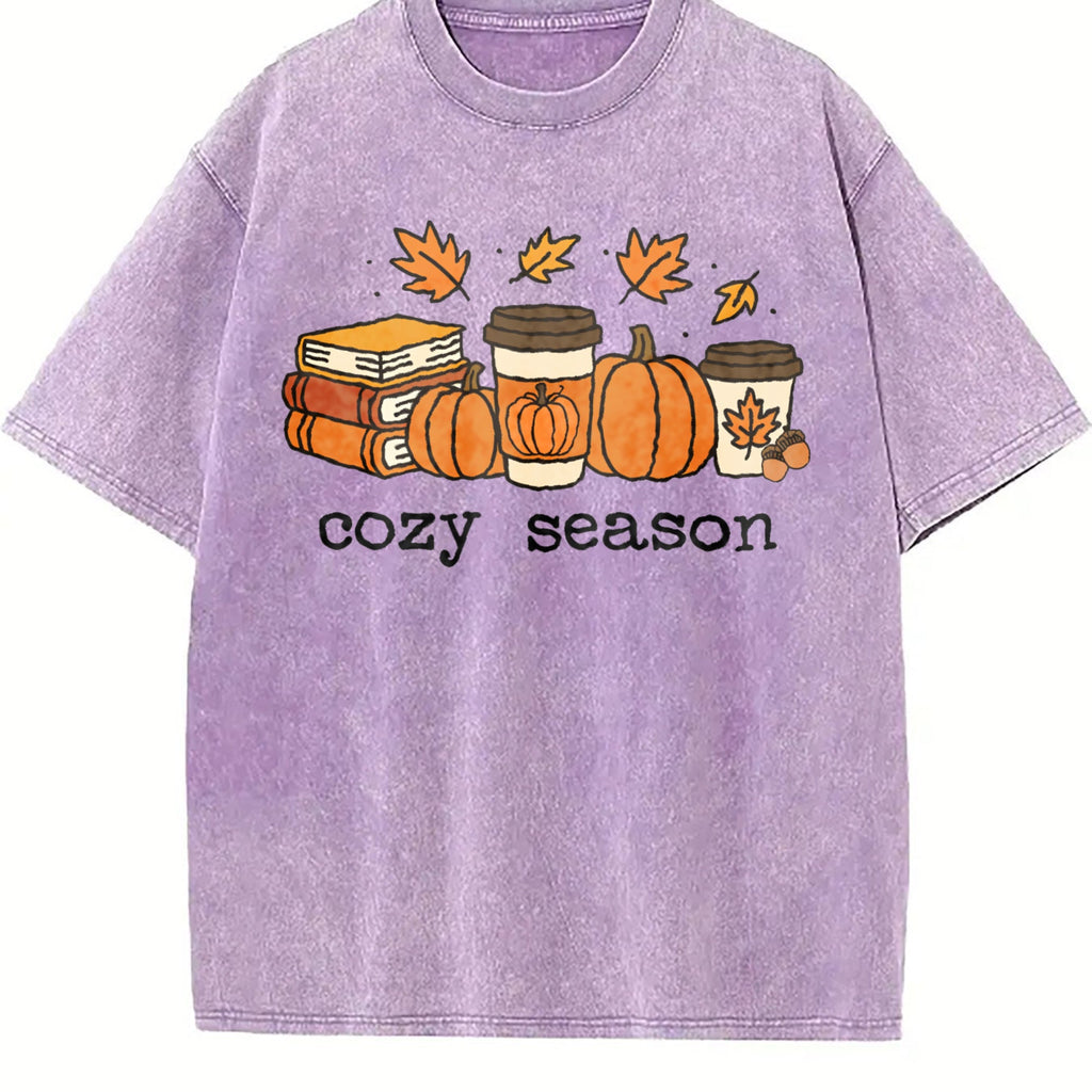 Cozy Season Vintage Washed T-Shirt product image 6