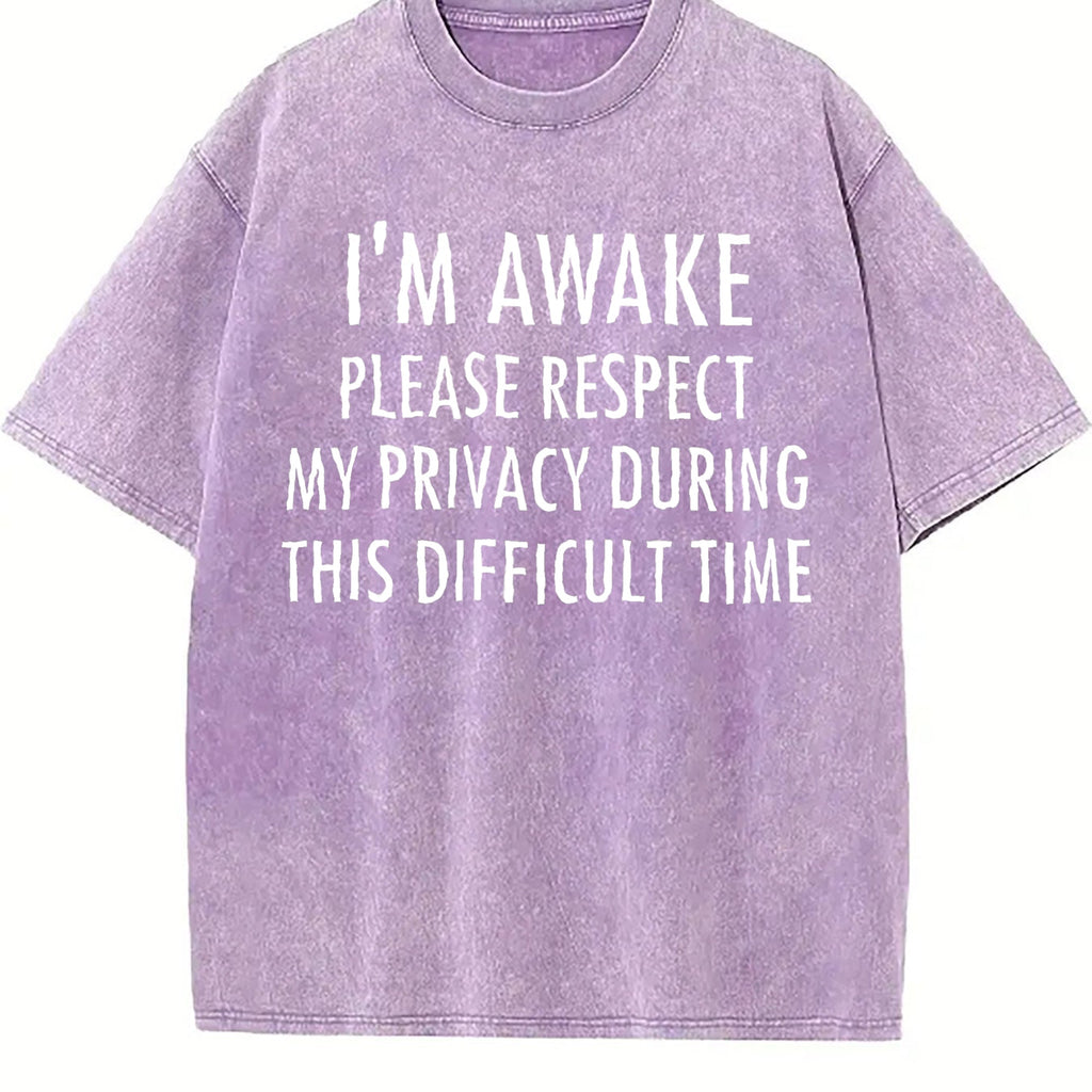 I'm Awake Vintage Washed T-Shirt product image 6