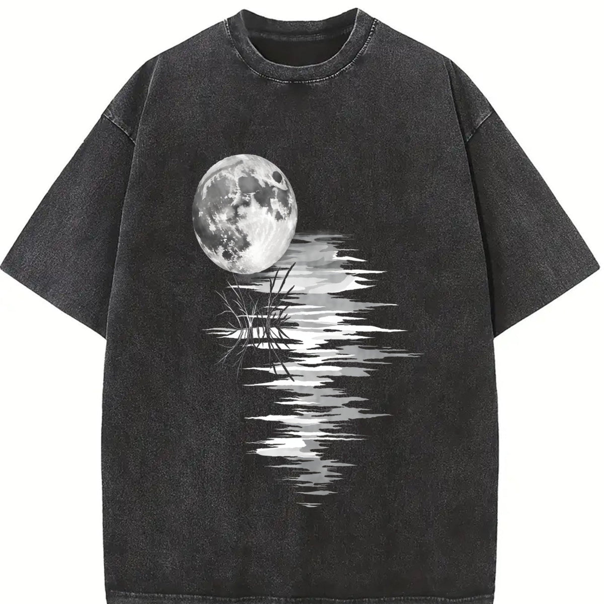 Coastal Granddaughter Sun-faded Statement Full Moon Vintage product image 2