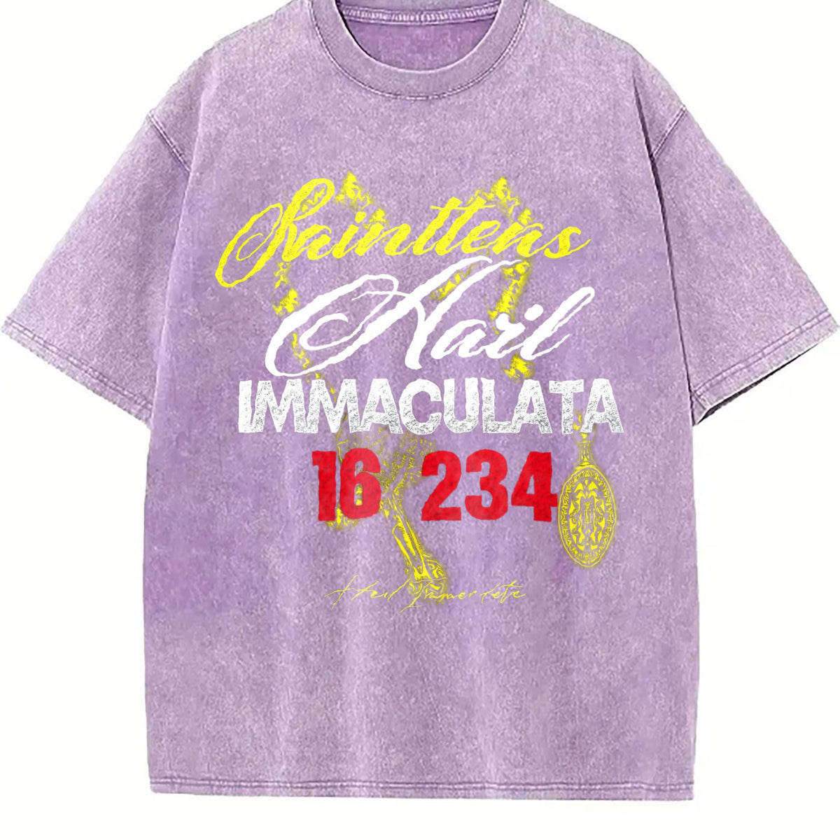 Sainttears Hail Immaculata Vintage Washed T-Shirt product image 6