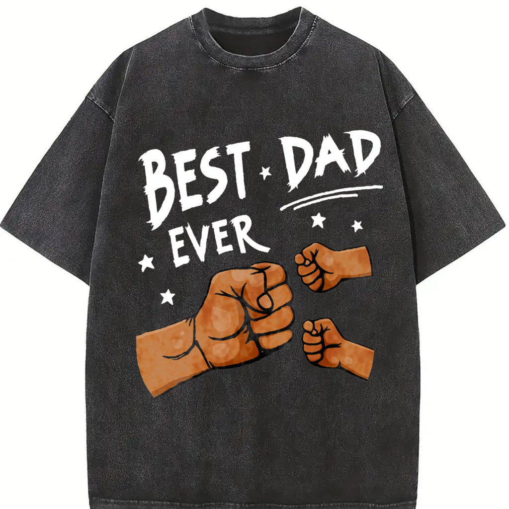 Phrase 'best Vintage Washed T-Shirt product image 2