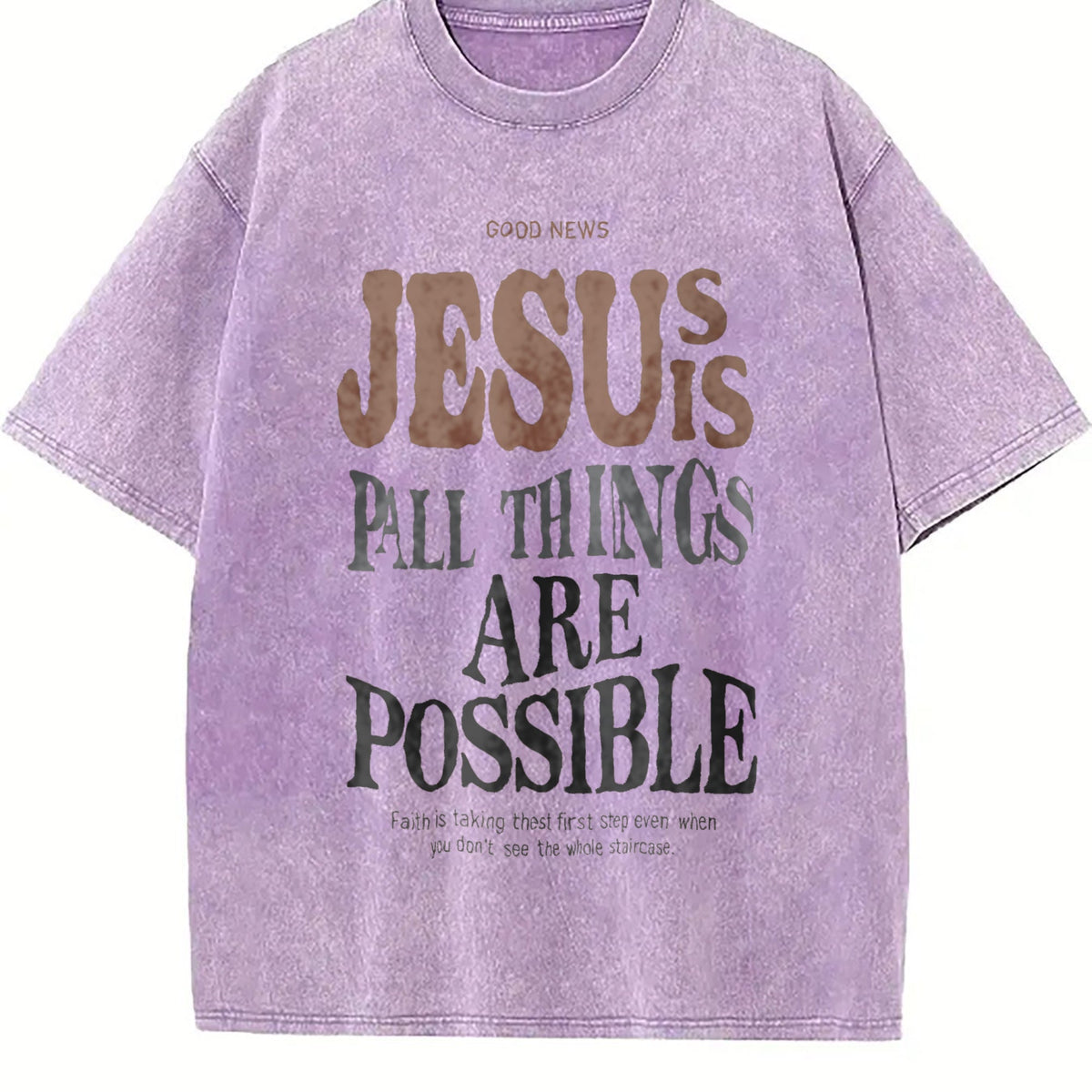 3 Pack Christian Faith Cross God Summer Set Vintage Washed product image 6