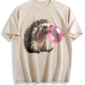 Grunge Vibes For Explorers: Hedgehog In Pink Shades Vintage product image 1