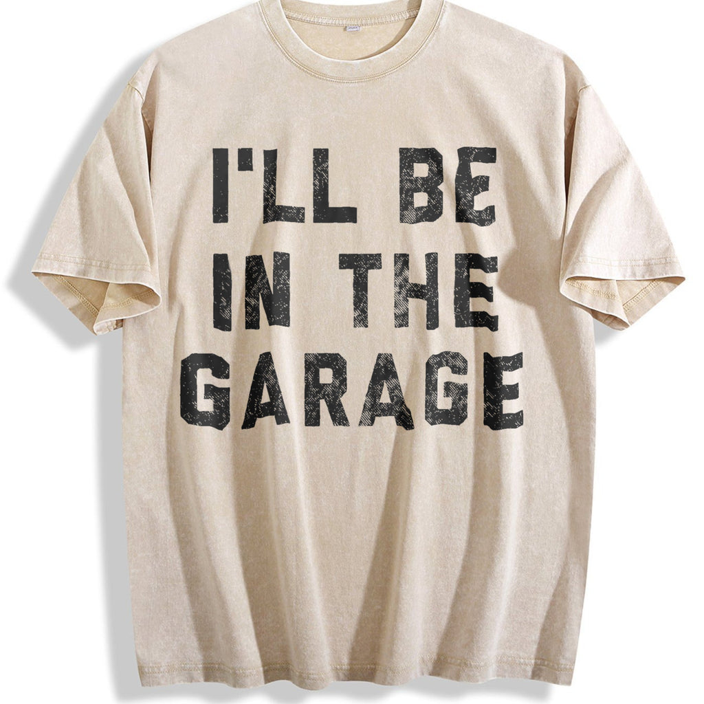 I'll Be In The Garage Funny Car Mechanic Dad Novelty product image 1