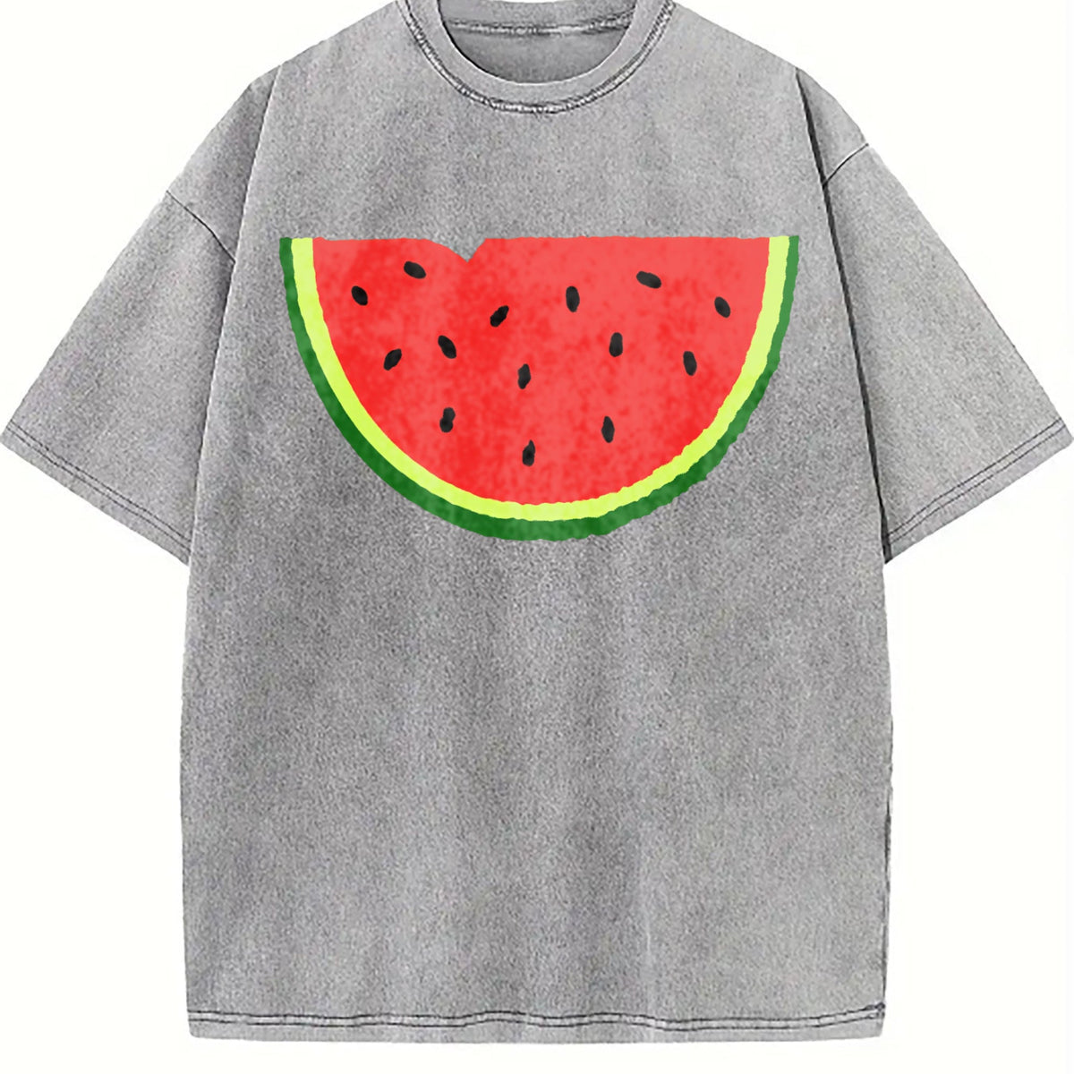 Watermelon Pocket Vintage Washed T-Shirt product image 5
