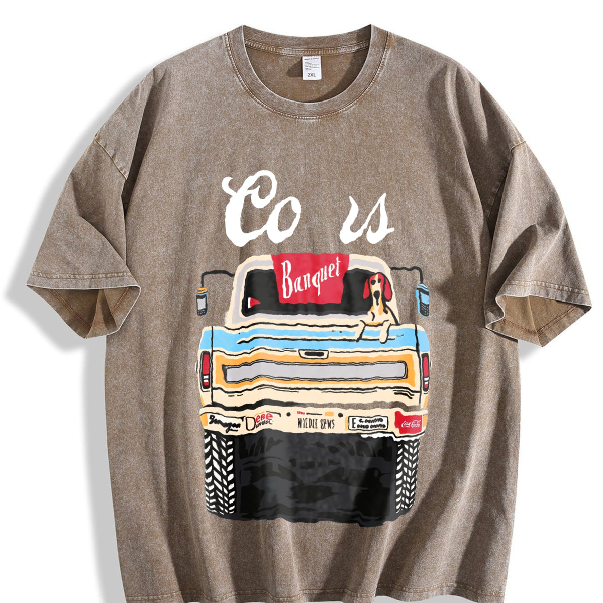 Truck Vintage Washed T-Shirt product image 3