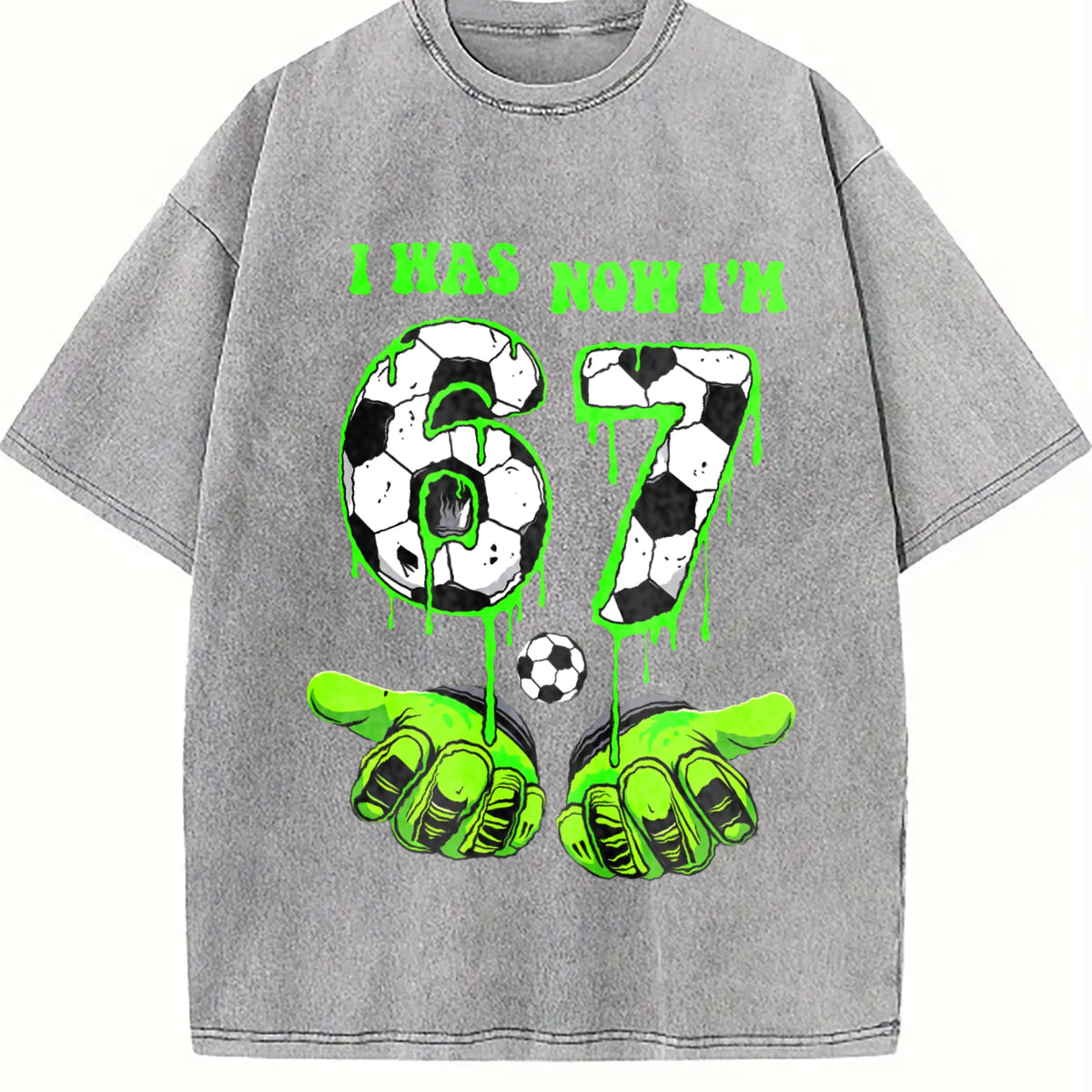 Global Soccer Fan Vintage Washed T-Shirt product image 5