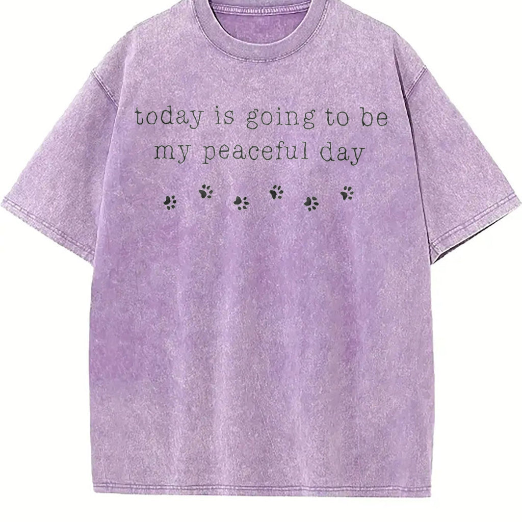 Walk For Peace Vintage Washed T-Shirt product image 6