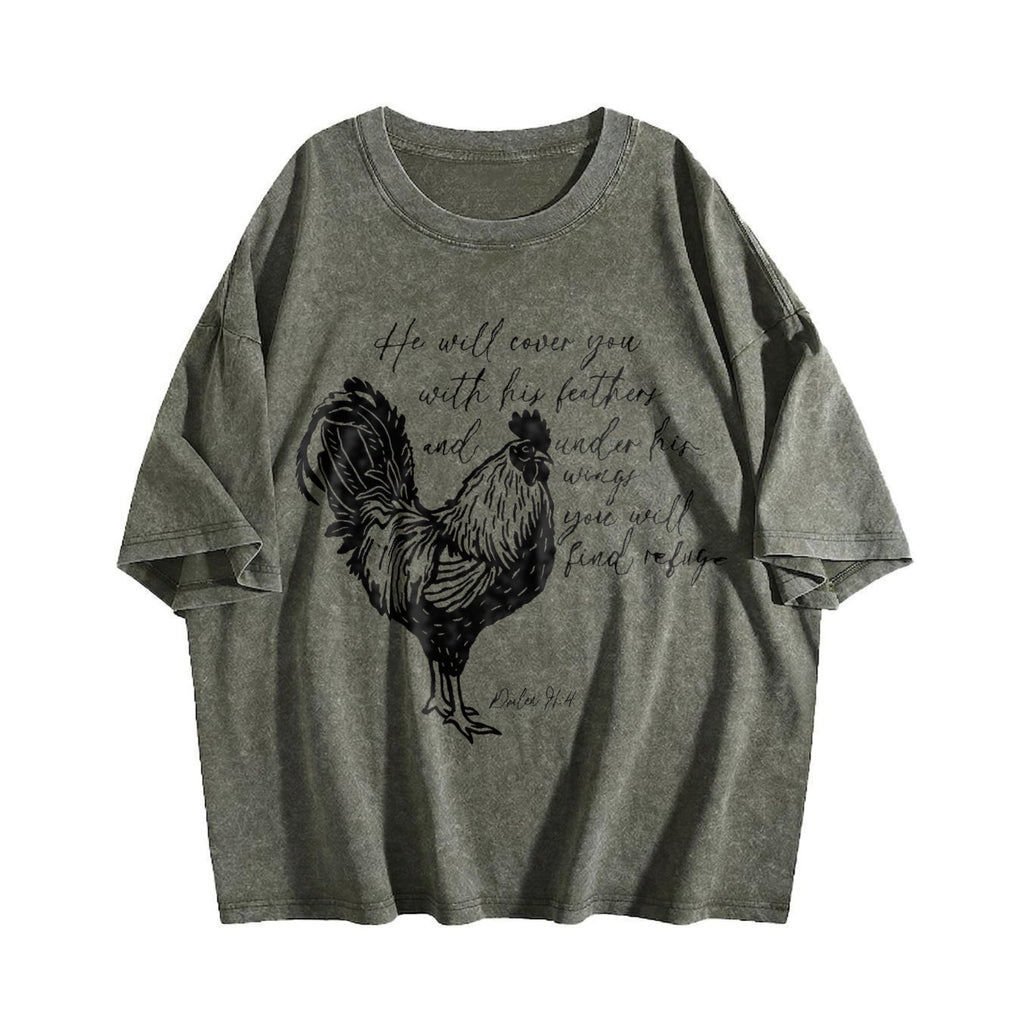 Religious 90s Vintage Washed T-Shirt product image 4