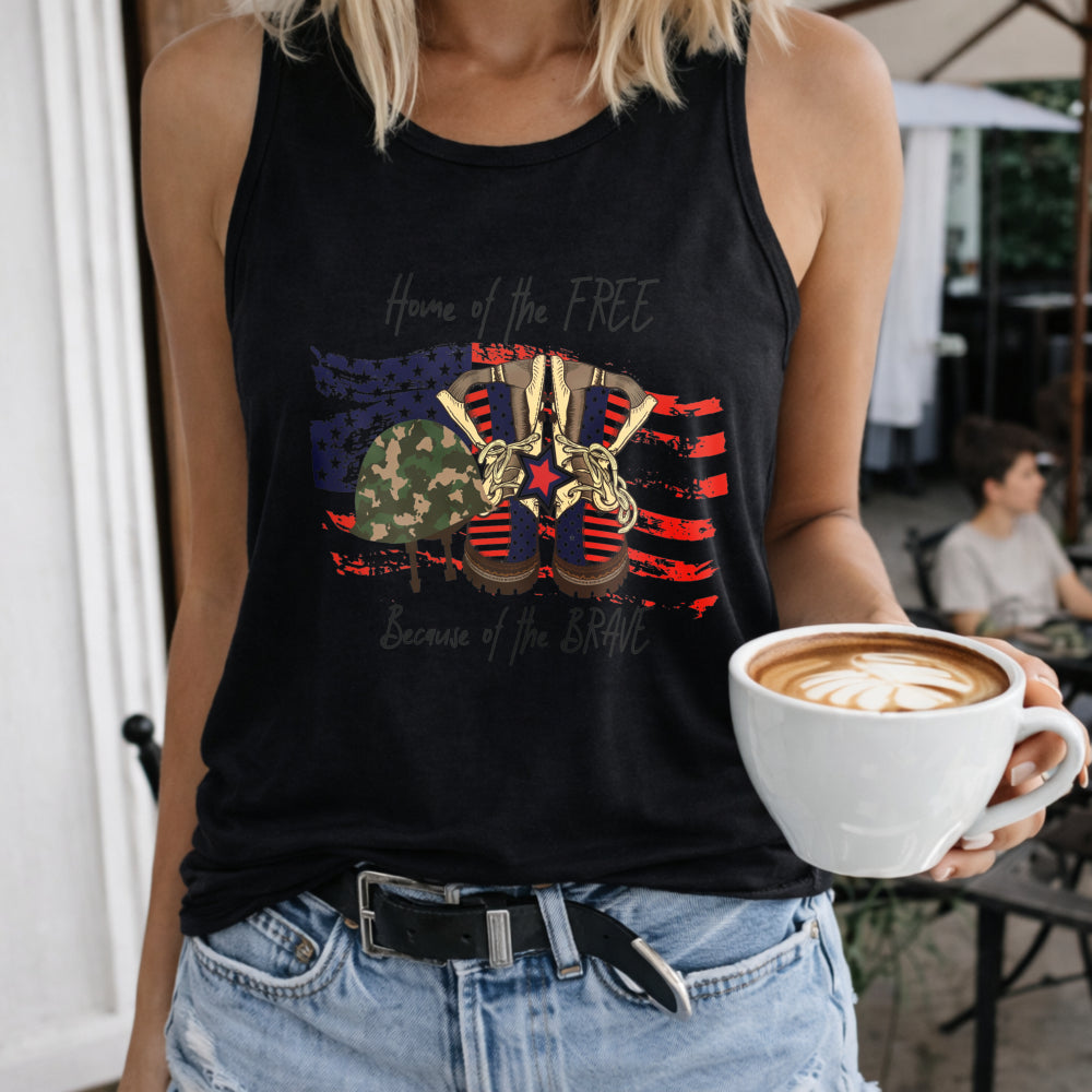 Home Of The Free Women's Tank Top