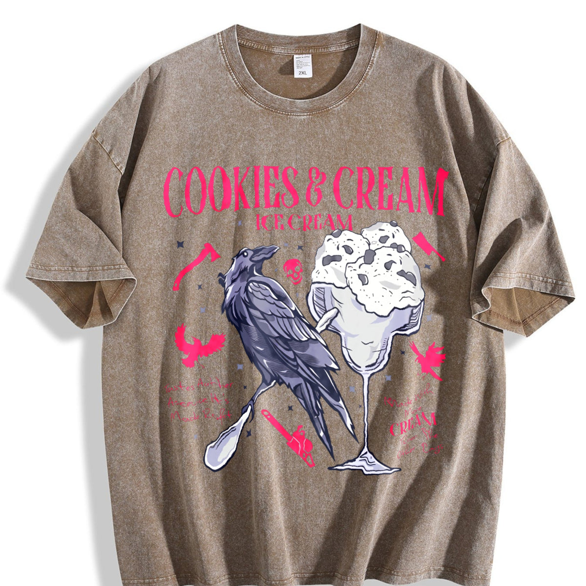 Butcher Blackbird Dark Romance Vintage Washed T-Shirt product image 3