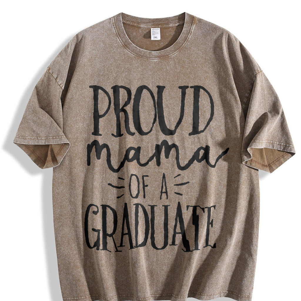 Mom Graduation Proud Mama Of A Graduate Vintage Washed product image 3